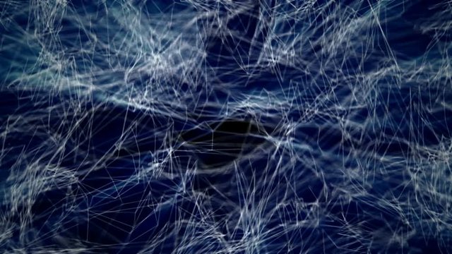 Animation depicting a network data stream. Seamless looping.