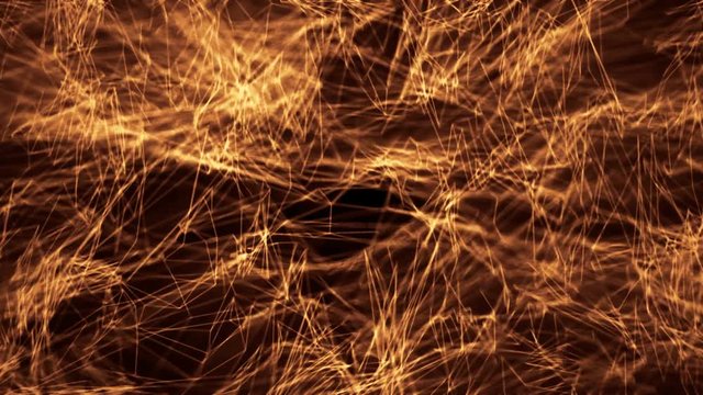 Animation depicting a network data stream