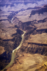 The Colorado River in the Grand Canyon, Arizona