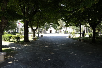 park in the city