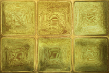 Horizontal icy crystal glass cubes square bricks check texture