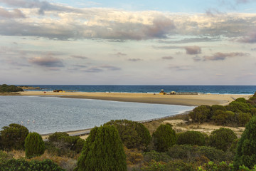 Veduta della spiaggia Isola su Giudeu