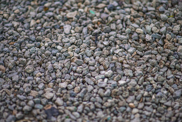 Crushed stone texture background