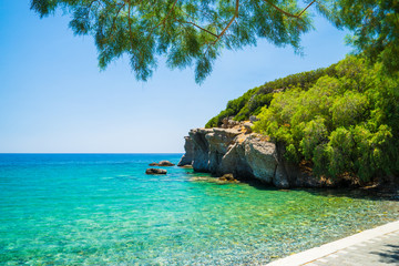 Obraz premium Achlia beach, Crete, Greece