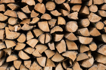 Brennholz für den Winter