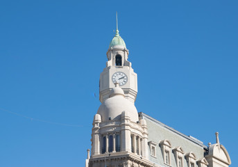 Tower with clock in Buenos Aires, Argentina