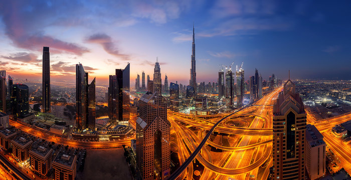Skyline on Dubai