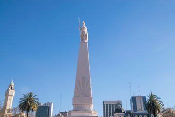 The Piramide de Mayo (May Pyramid), on Plaza de Mayo square is the oldest national monument in the...