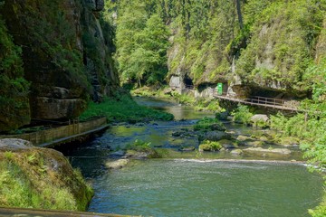 Sächsische Schweiz 2017 Wandern Berge Natur