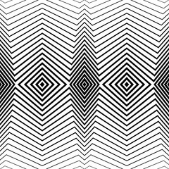 White pattern with black stripes, seamless. Vector background