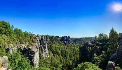 Sächsische Schweiz 2017 Wandern Berge Natur