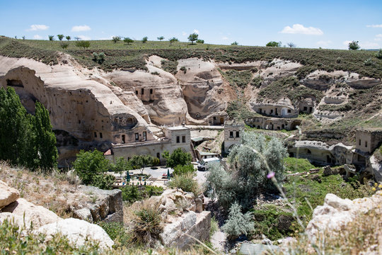 Höhlenwohnungen in Kappadokien, Türkei
