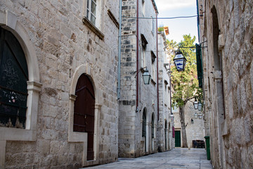 Fototapeta na wymiar In den Gassen von Dubrovnik