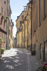 Street in Stockholm.