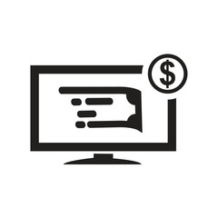 finincial monitor icon