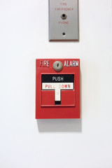 push in pull down switch fire