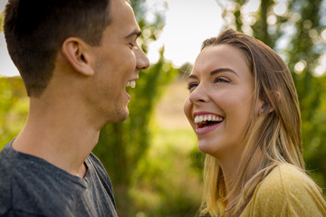 Fototapeta premium The joy of being in love