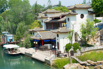 Obraz premium asian pier