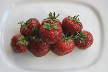 Saftige Erdbeeren