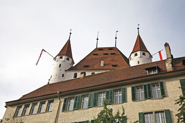 Thun Castle (Schloss Thun). Switzerland 