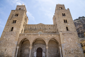 Fototapeta na wymiar Basilica of Cefalu - Sicily - Italy