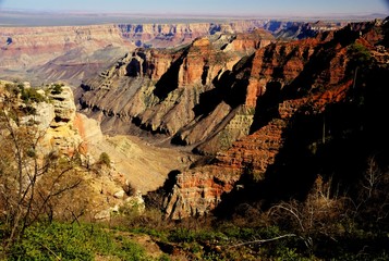 Grand Canyon as the Shadows Lengthen