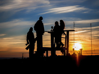 Fototapeta na wymiar Sunset