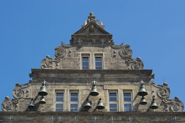 Hameln - Hochzeitshaus, Glockenspiel, Deutschland