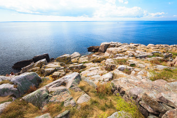 stony coast at christianso near bornholm © Voyagerix