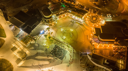 People dancing in Ashqelon Promenade