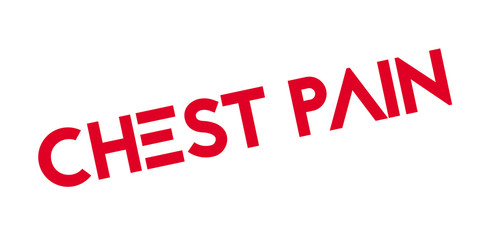 Chest Pain rubber stamp. Grunge design with dust scratches. Effects can be easily removed for a clean, crisp look. Color is easily changed.