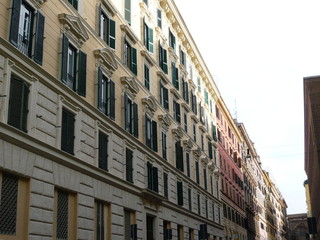 Fototapeta na wymiar ローマの街並み