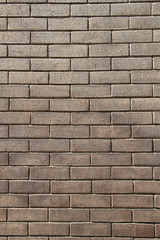 Old grunge brick wall background
