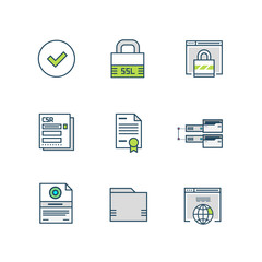 SSL Certificate Icons