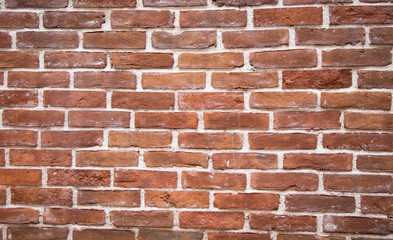 Old grunge brick wall background
