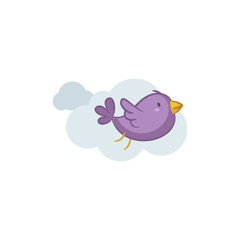 Purple Bird