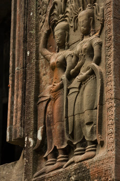Statues of Angkor Wat, Cambodia