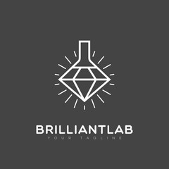 Brilliant lab logo