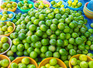 Lime in a market
