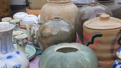 Fototapeta na wymiar Ancient pottery