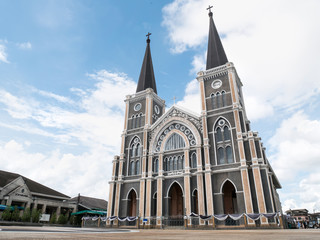 The Cathedral of the Immaculate Conception (The Roman Catholic Church at Chanthaburi,Thailand)