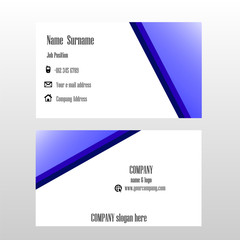 name card template