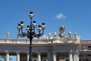 Vatican City St Peters Square Lamp