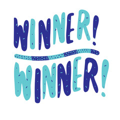 Winner winner banner