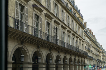 Fototapeta na wymiar French Street and Buildings