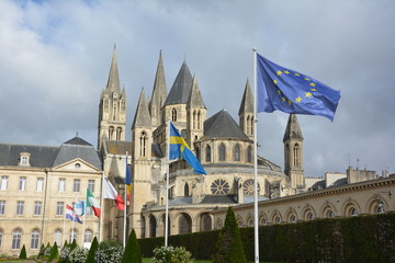 L'abbaye aux hommes &agrave; Caen