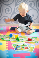 Fototapeta premium große Freude am Spielen