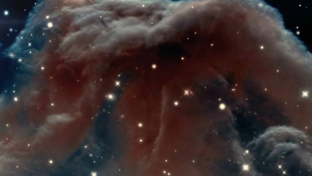 Flight into the Horsehead Nebula