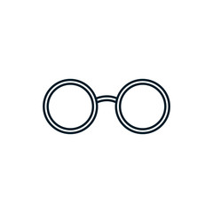 glasses elegance - Simple icon