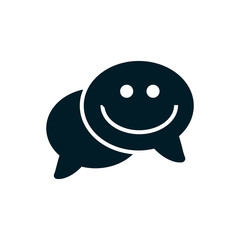 message smile - Simple icon